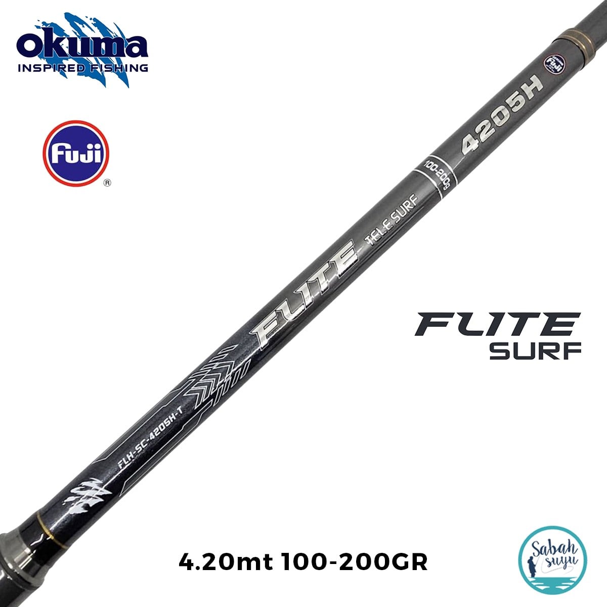 Okuma Flite Tele 4.20mt 100-200gr Teleskopik Surf Kamış