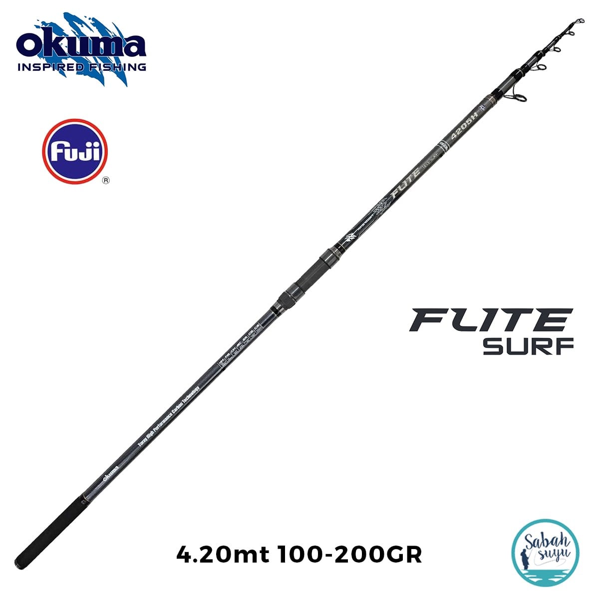 Okuma Flite Tele 4.20mt 100-200gr Teleskopik Surf Kamış