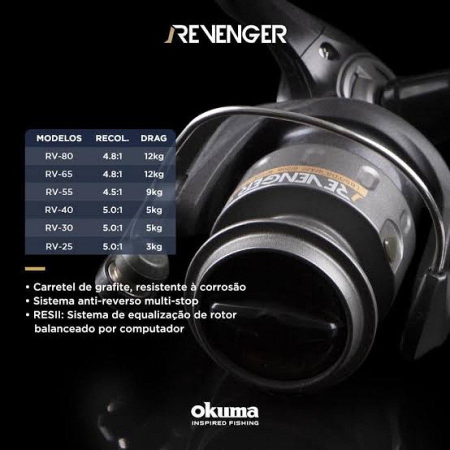 Okuma Revenger RV-25 FD Olta Makinesi