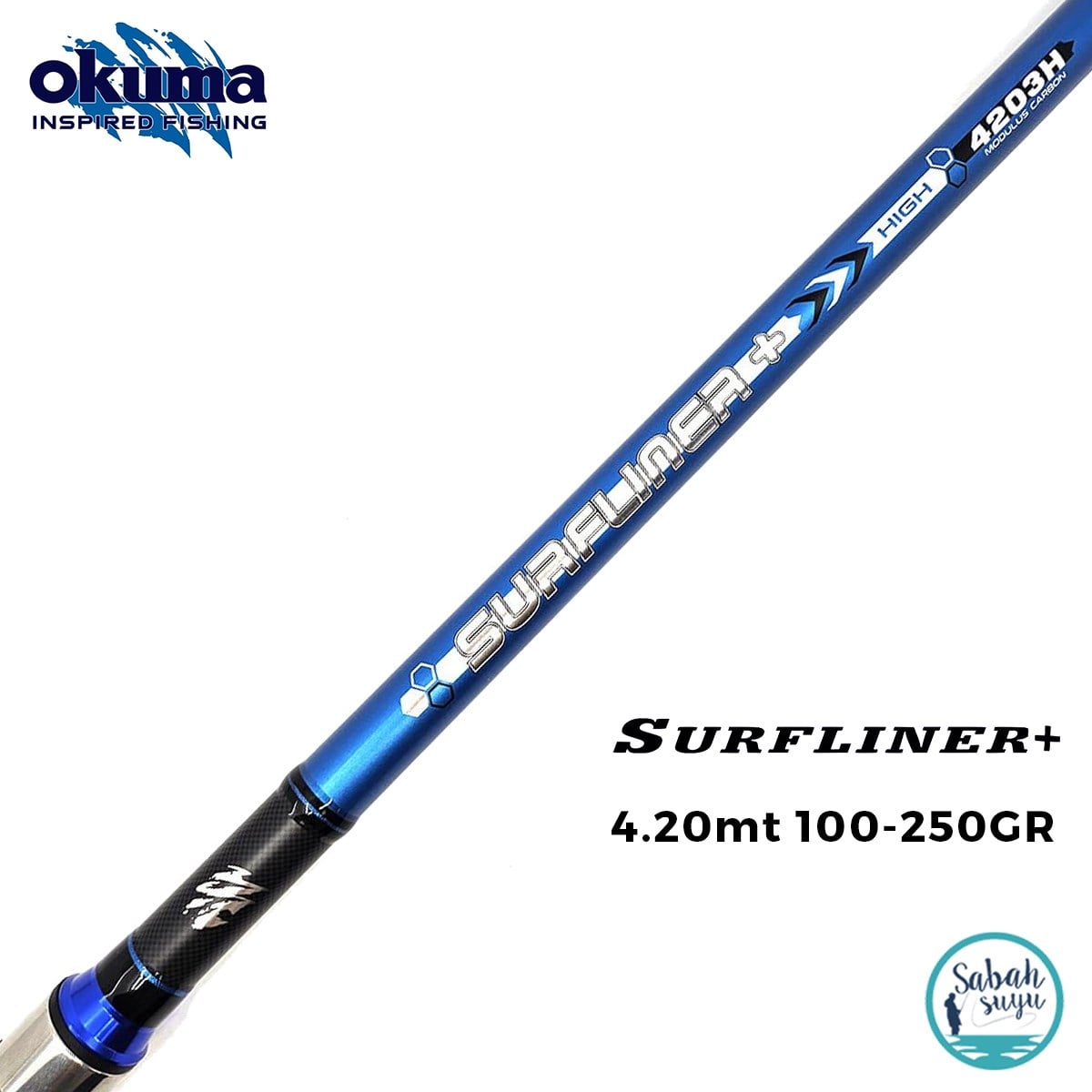 Okuma Surfliner+ 4.20 mt 100-250gr (3P) Surf Kamış