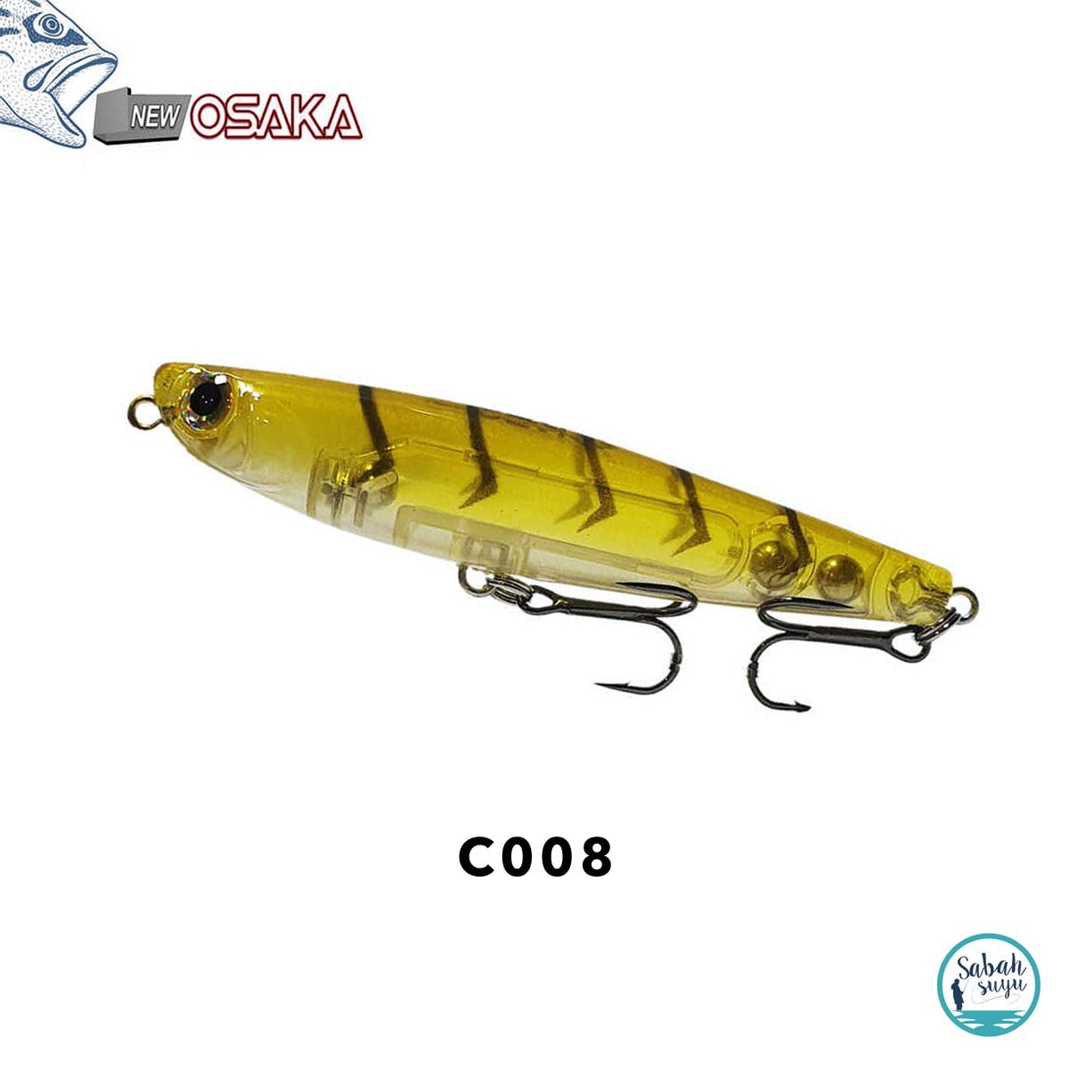 Osaka Shadow Rise Topwater 8.5cm 11.7gr Maket Balık C008