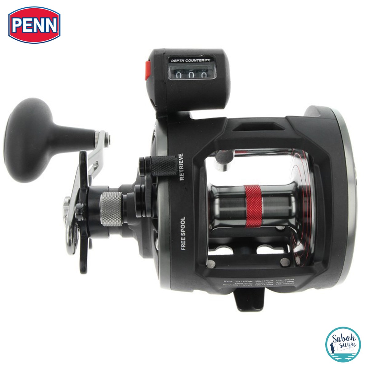 Penn Warfare Level Wind Trolling Çıkrık Olta Makinesi