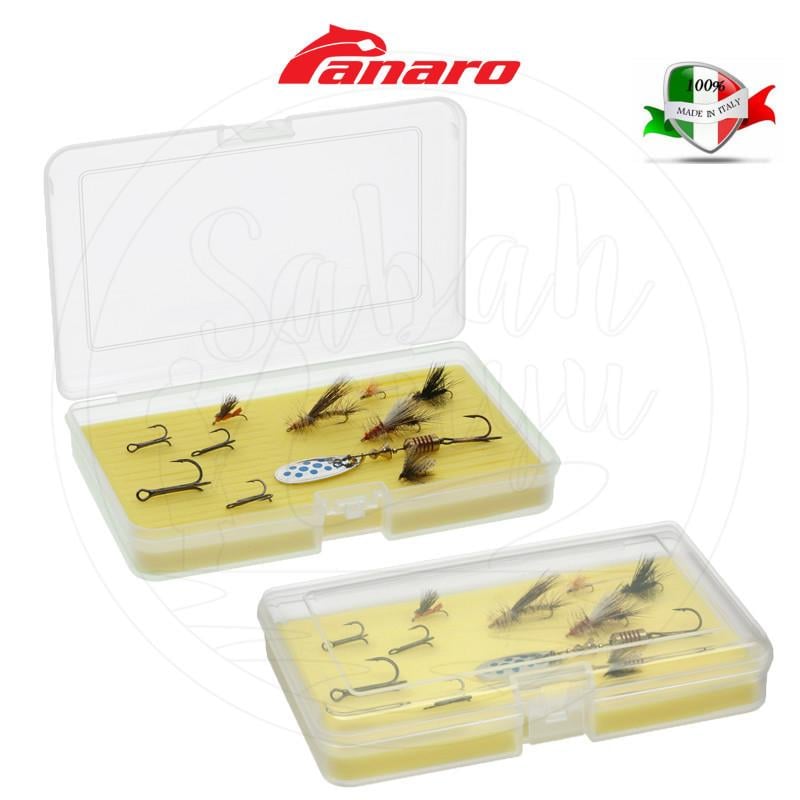Plastica Panaro 101 Jig Head Kutusu Gri Süngerli