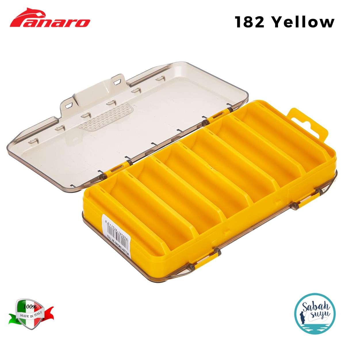 Plastica Panaro 182 13 Gözlü Ç.T. Kutu 176X104X37mm Yellow