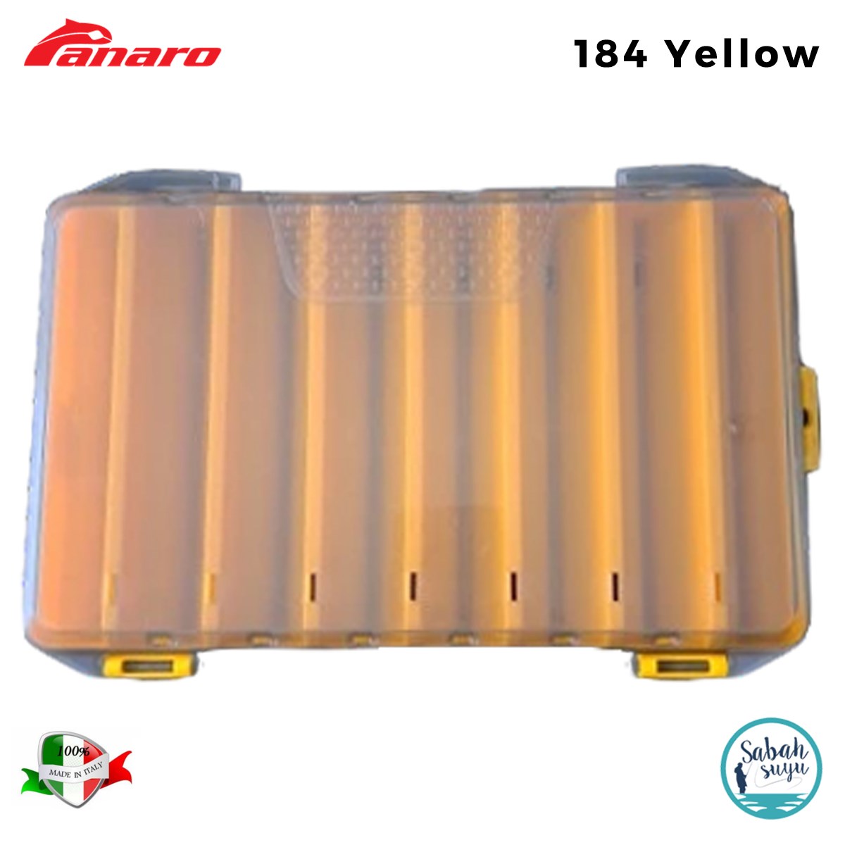 Plastica Panaro 184 15 Gözlü Ç.T. Kutu 275X185X48mm Yellow
