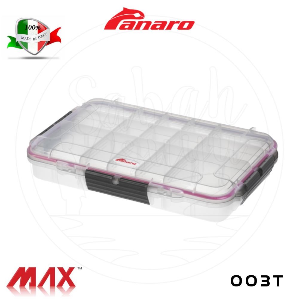 Plastica Panaro Max003T Bölmeli Sızdırmaz Kutu 350x230x59mm.