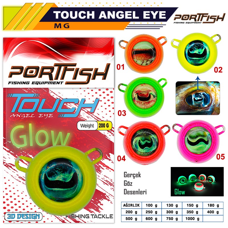 Portfish Touch Melek Gözü 150gr - 04 Kırmızı