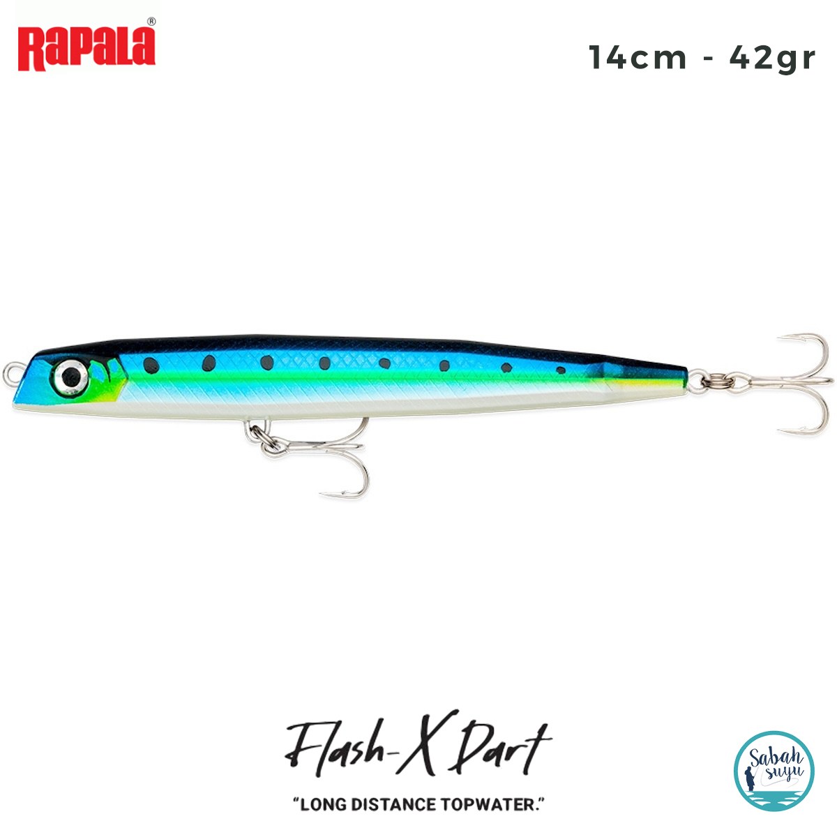 Rapala Flash-X Dart 14cm 42gr #HDBSRD