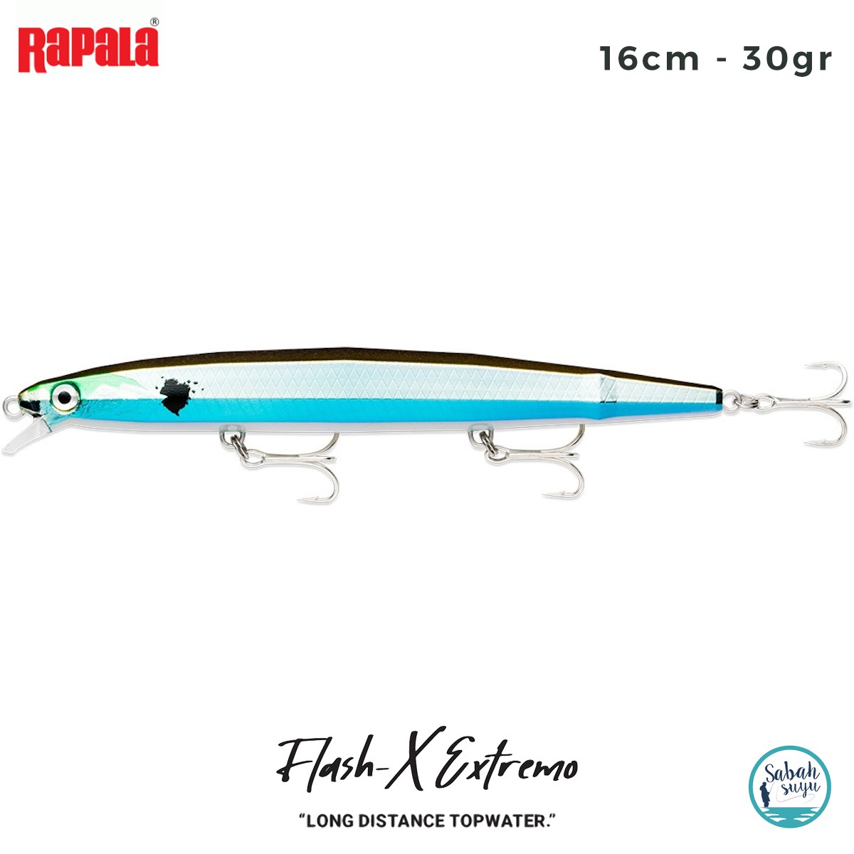 Rapala Flash-X Extremo 16cm 30gr #MBS