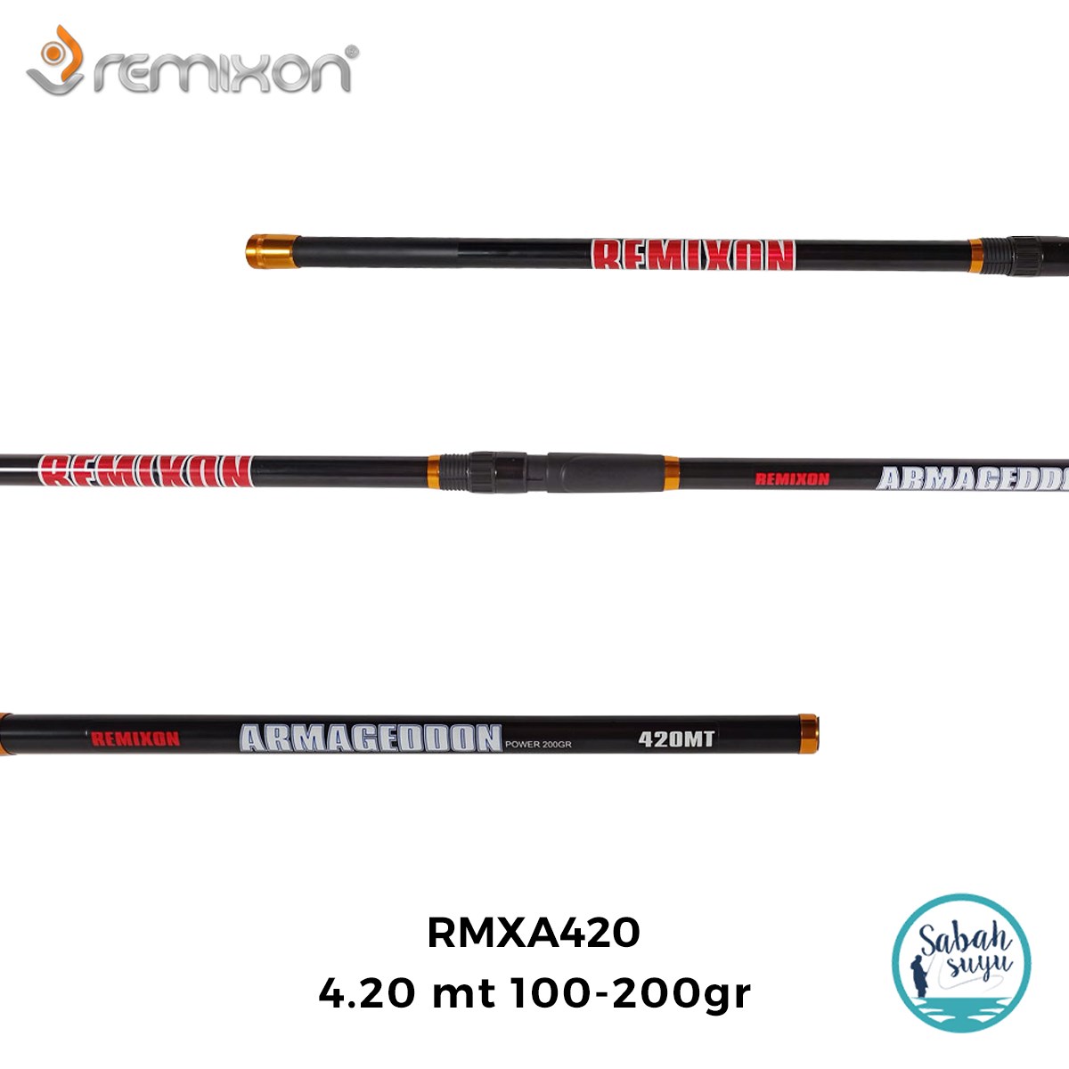 Remixon Armageddon 4.20mt 100-200gr Teleskopik Surf Kamış