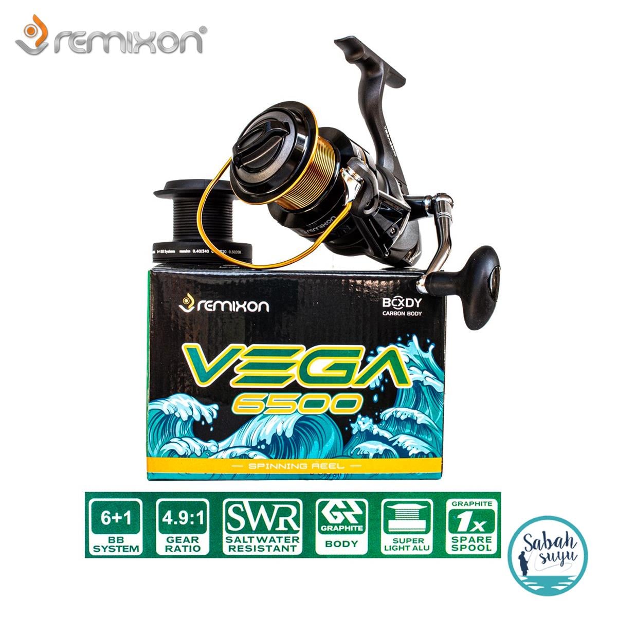 Remixon Vega 6500 6+1 BB Surf Olta Makinesi (2 Kafa)