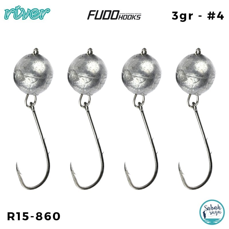 River Mafsallı Jig Head 3.0gr #4 (4 Adet)
