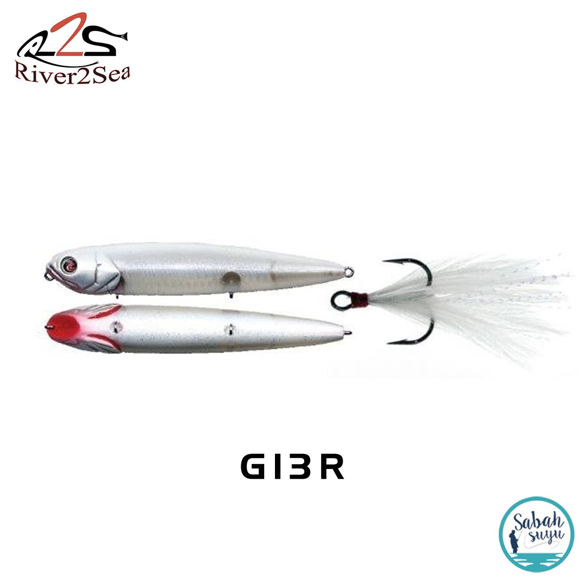 River2Sea Rover 128 12.8cm 19.5gr Maket Yem G13R