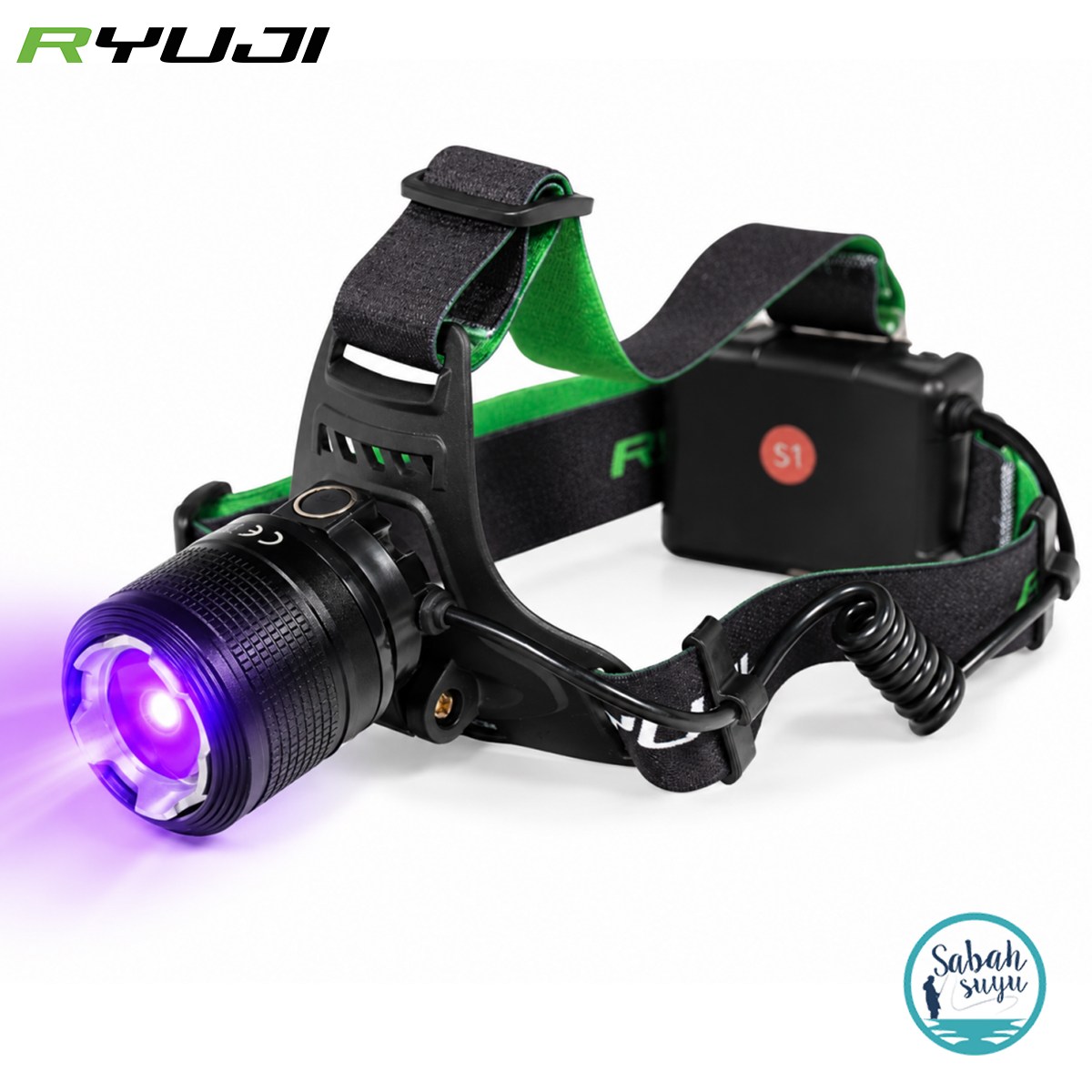 Ryuji 150 Lümen High Power Beyaz / UV Kafa Feneri