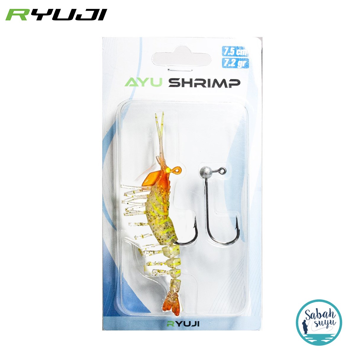Ryuji Ayu Shrimp 7.5cm 7.2gr Silikon Karides 06