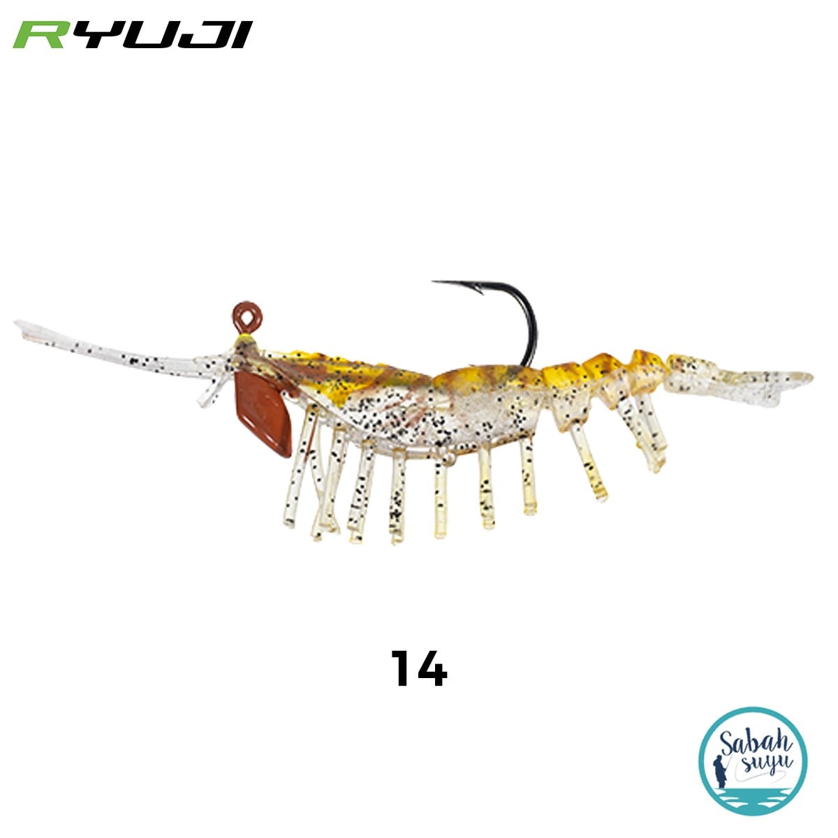 Ryuji Ayu Shrimp 7.5cm 7.2gr Silikon Karides 14