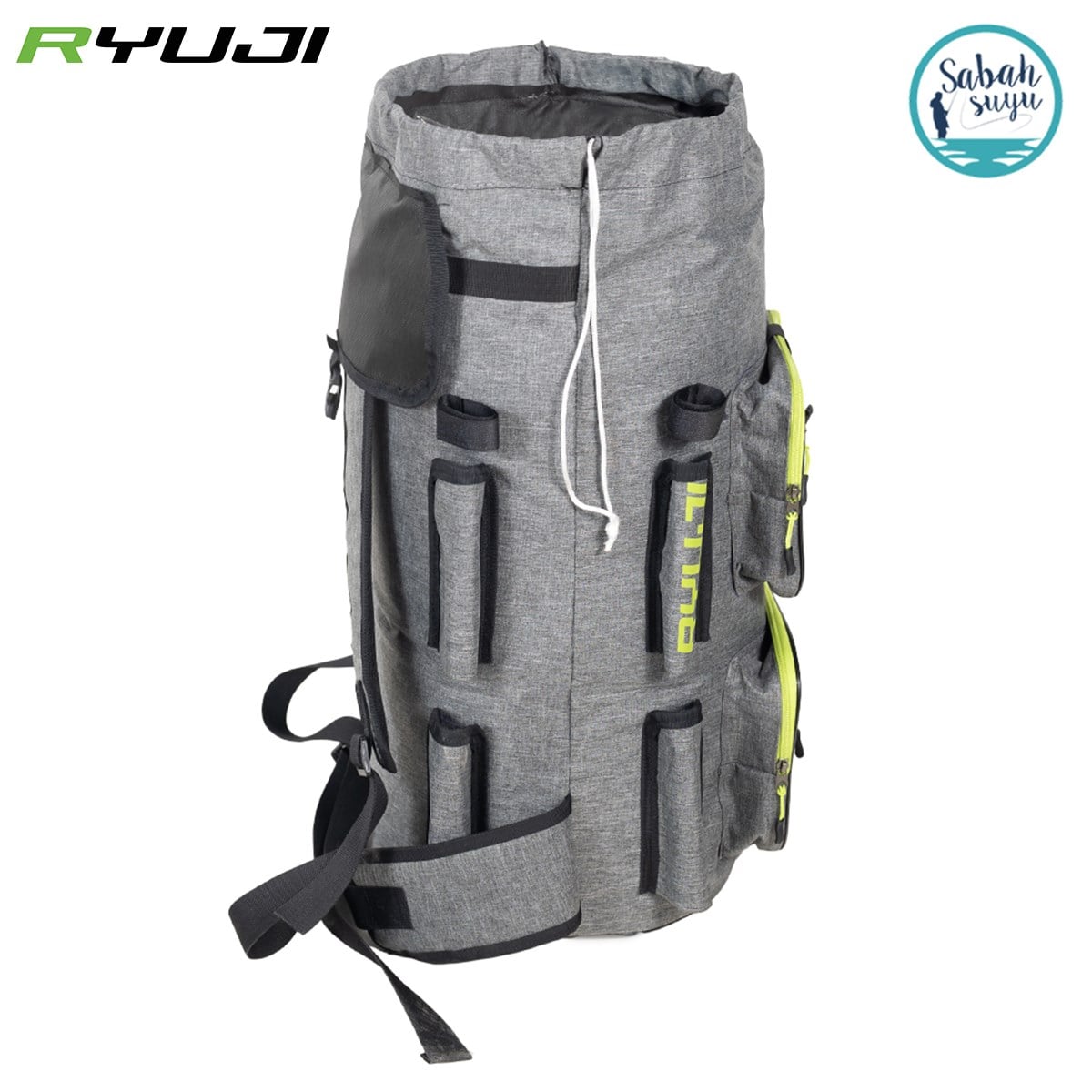 Ryuji Balıkçı Sırt Çantası 55 Litre Gri