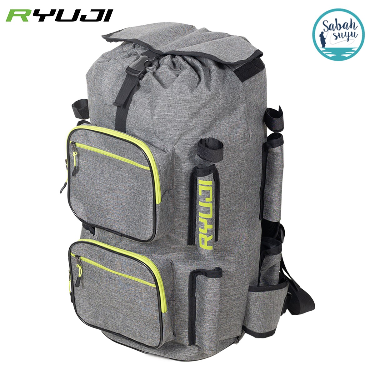 Ryuji Balıkçı Sırt Çantası 55 Litre Gri