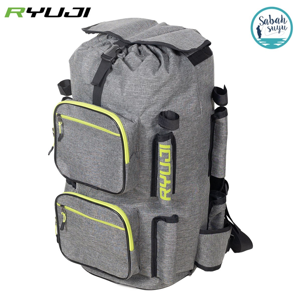 Ryuji Balıkçı Sırt Çantası 55 Litre Gri