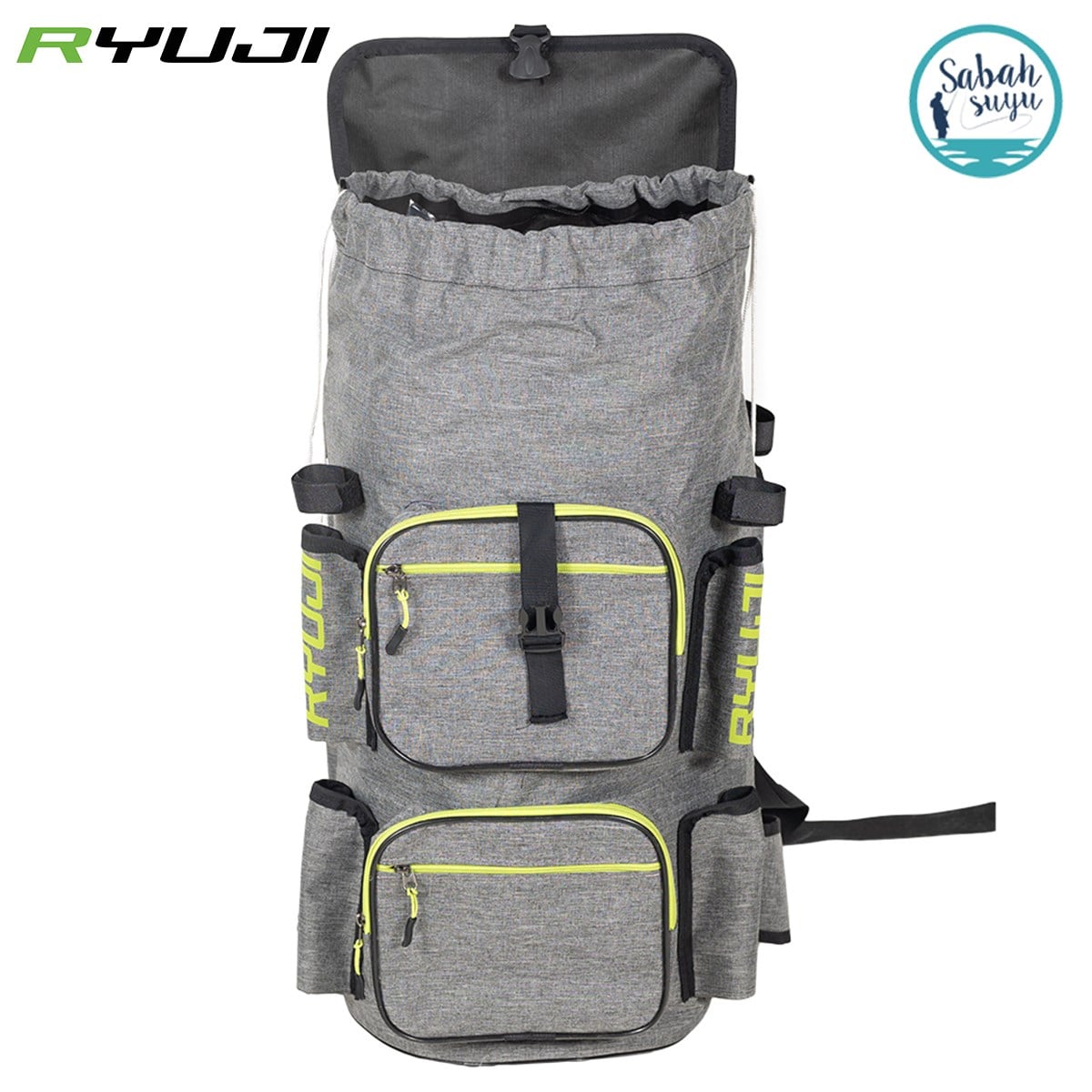 Ryuji Balıkçı Sırt Çantası 55 Litre Gri
