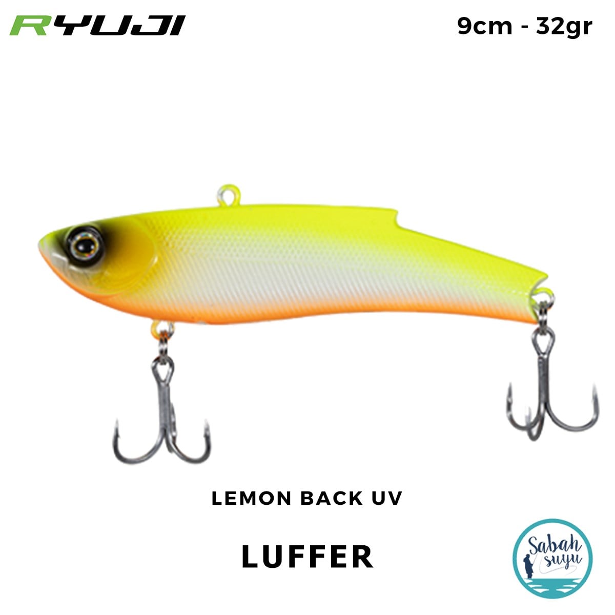 Ryuji Luffer Vibrasyon Jig 9cm 32gr Lemon Back UV