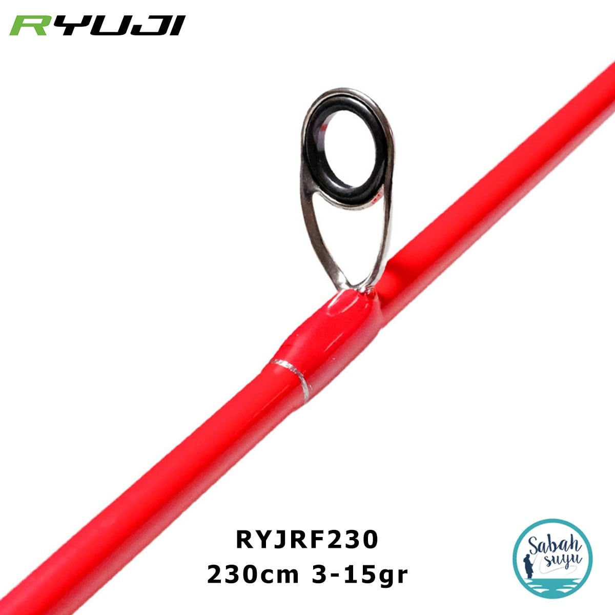 Ryuji Red Fox 2.30mt 3-15gr (2P) Light Spin Kamış