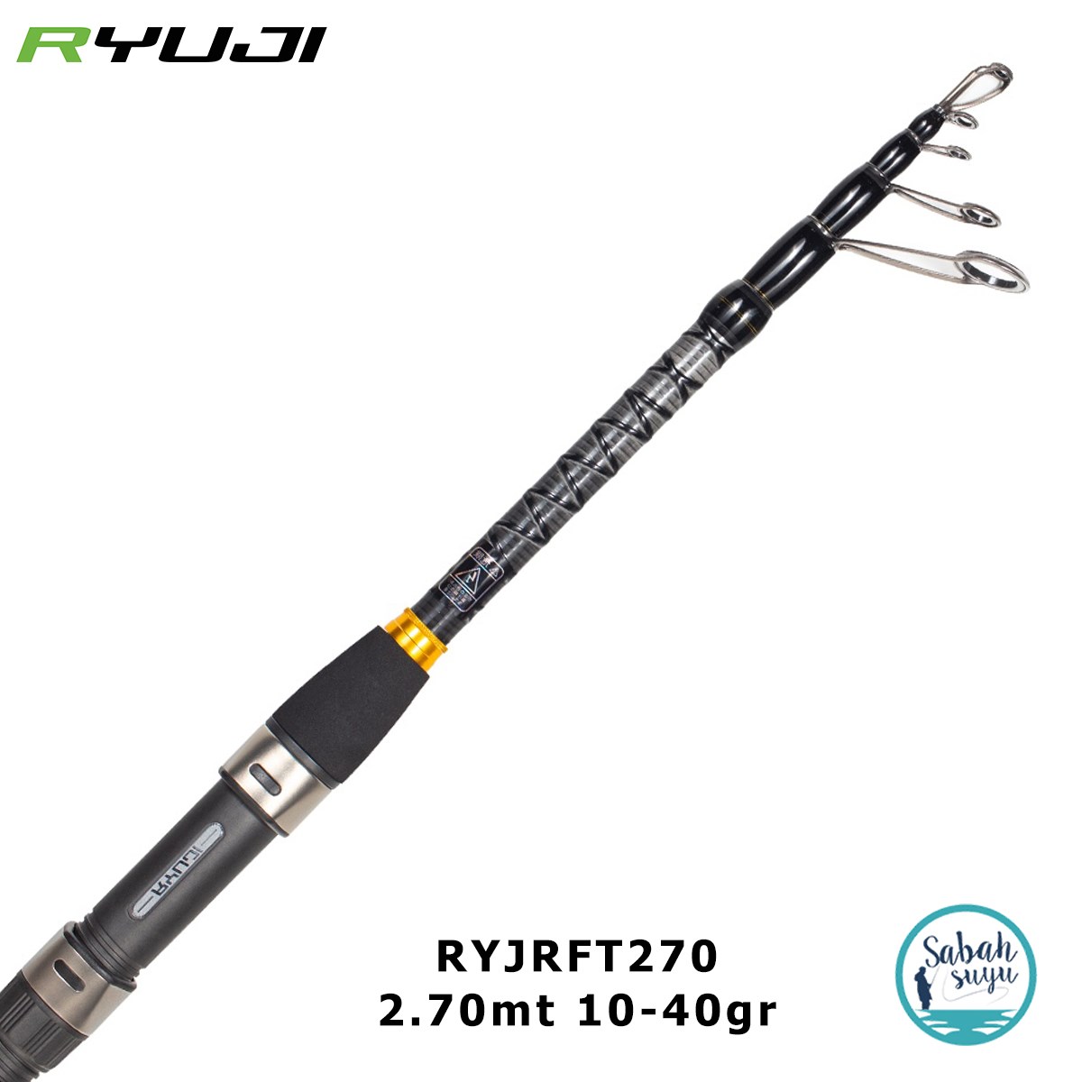 Ryuji Rock Fish 2.70mt 10-40gr Teleskopik Spin Kamış