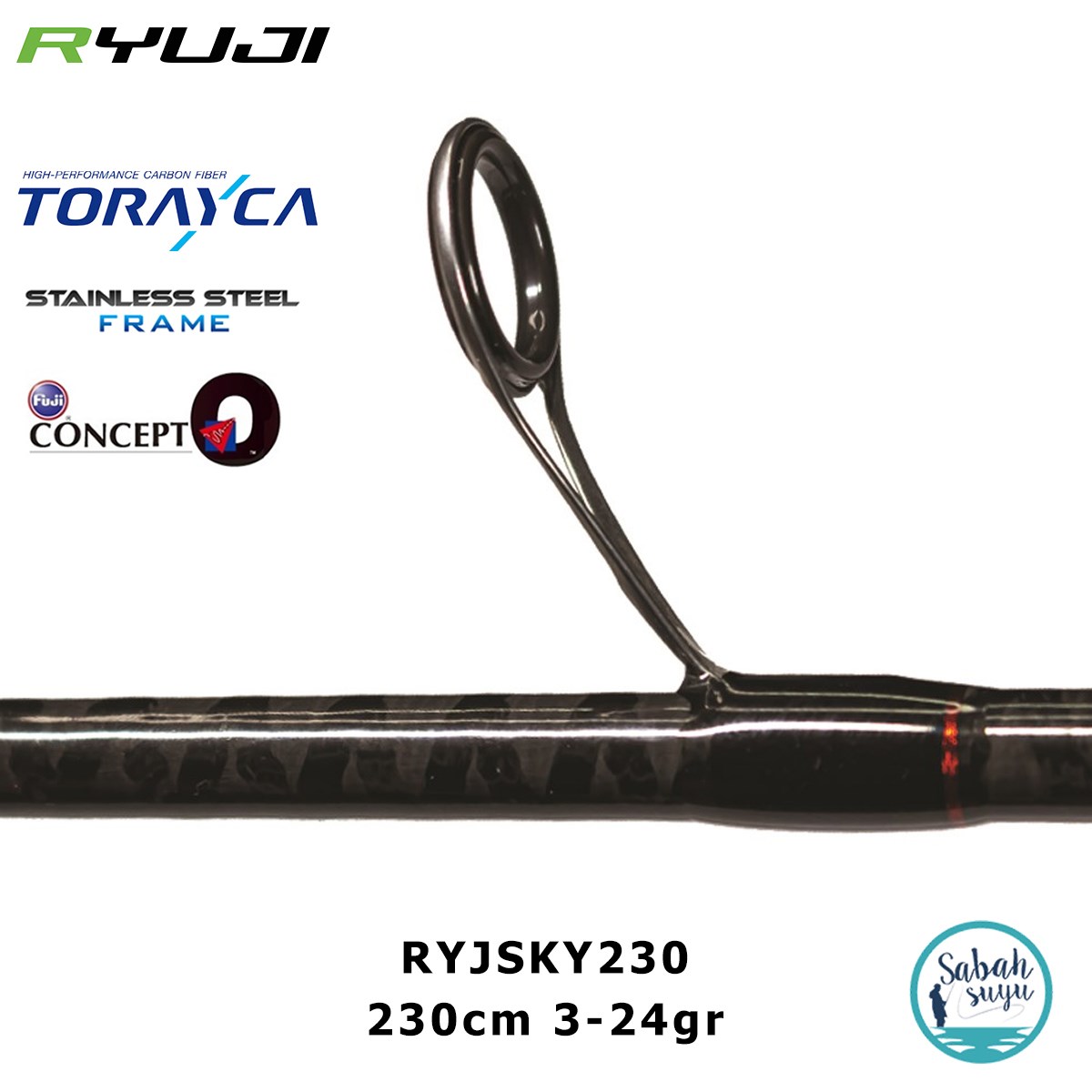 Ryuji Sky Force Fuji 2.30mt 3-24gr (2P) Light Spin Kamış