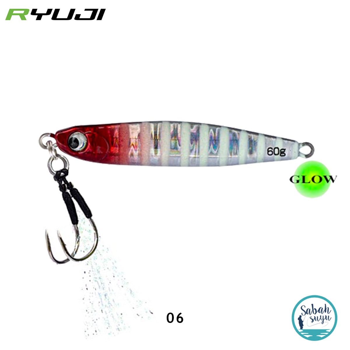 Ryuji Sniper Jig 60gr 06 Glow