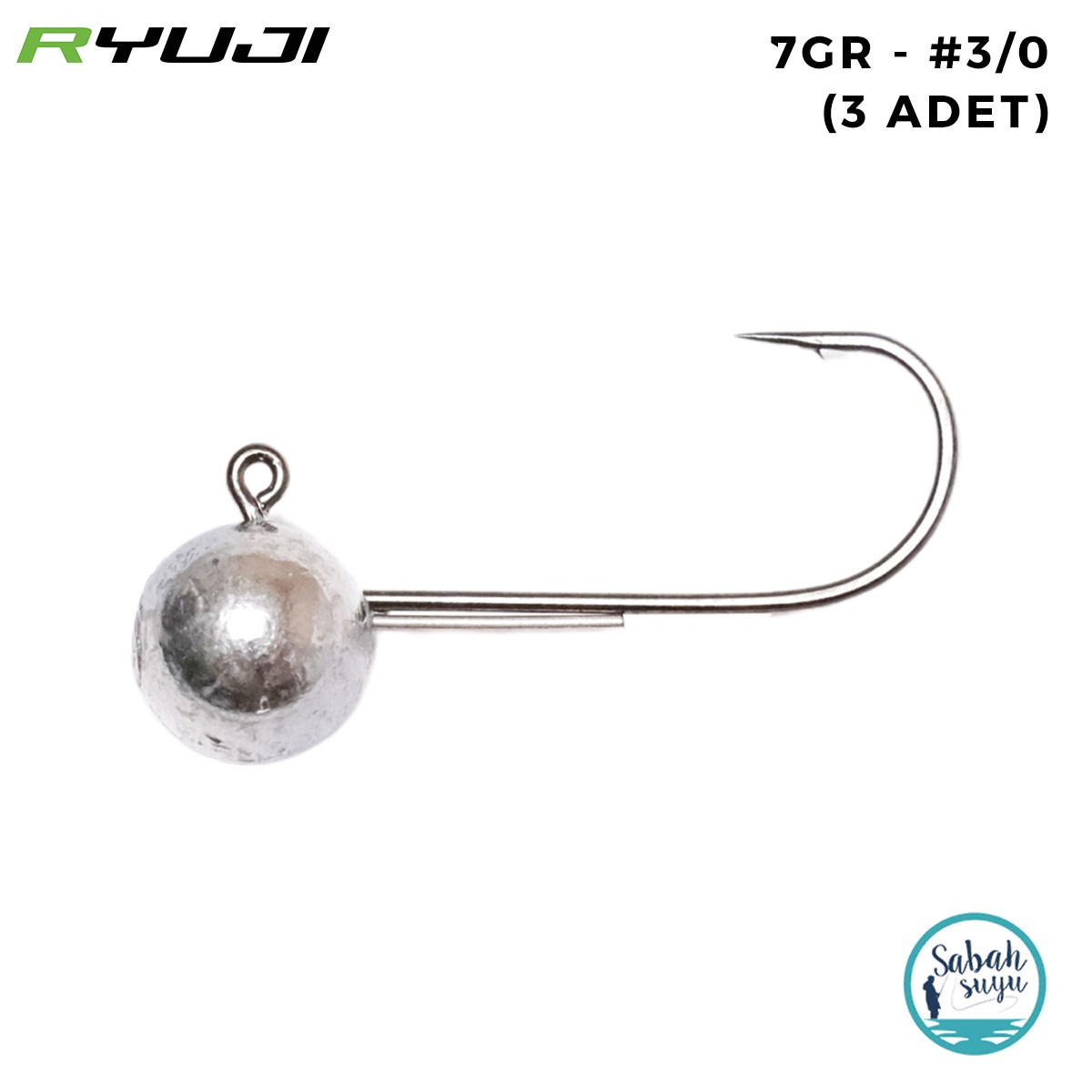Ryuji Zoom Jighead 7gr #3/0 (3 Adet)