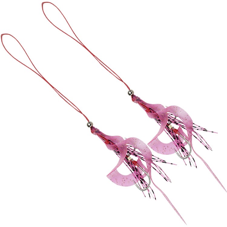 Savage Gear Cuttle Eye İğneli Yedek Kuyruk Pink Glow L Boy