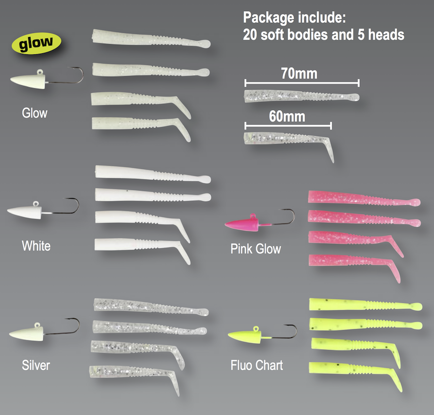 Savage Gear (LRF) Mini Sandeel Kit 25 Parça
