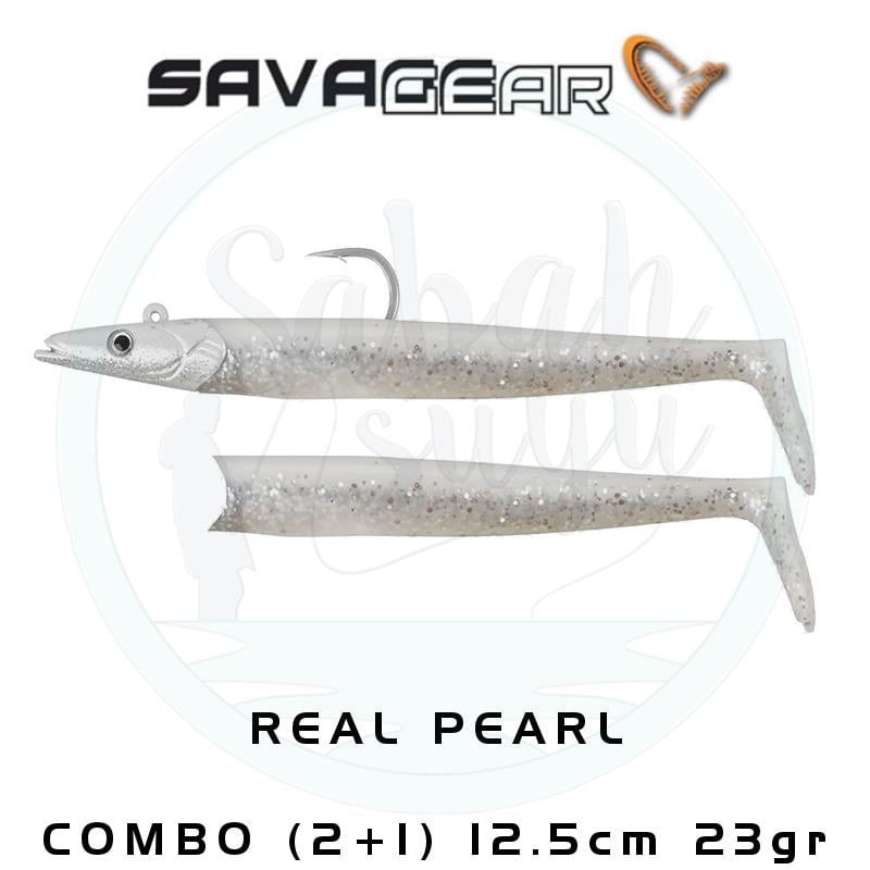 Savage Gear Sandeel 12.5cm 23gr. Combo (2+1) Real Pearl