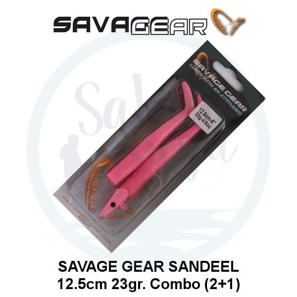 Savage Gear Sandeel 12.5cm 23gr. Combo (2+1) Pink