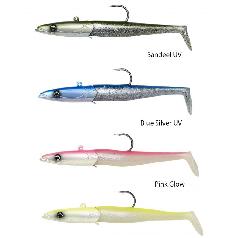 Savage Gear Sandeel 20cm 180gr. Combo (2+1) Pink Glow