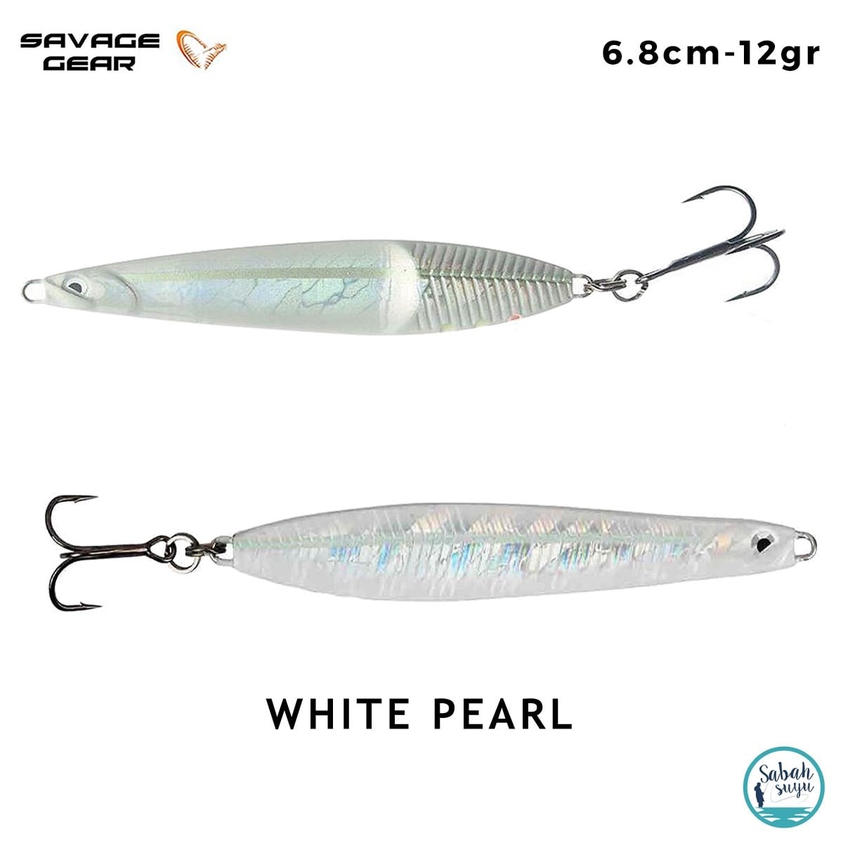 Savage Gear Seeker ISP 68mm 12gr Kaşık Yem White Pearl