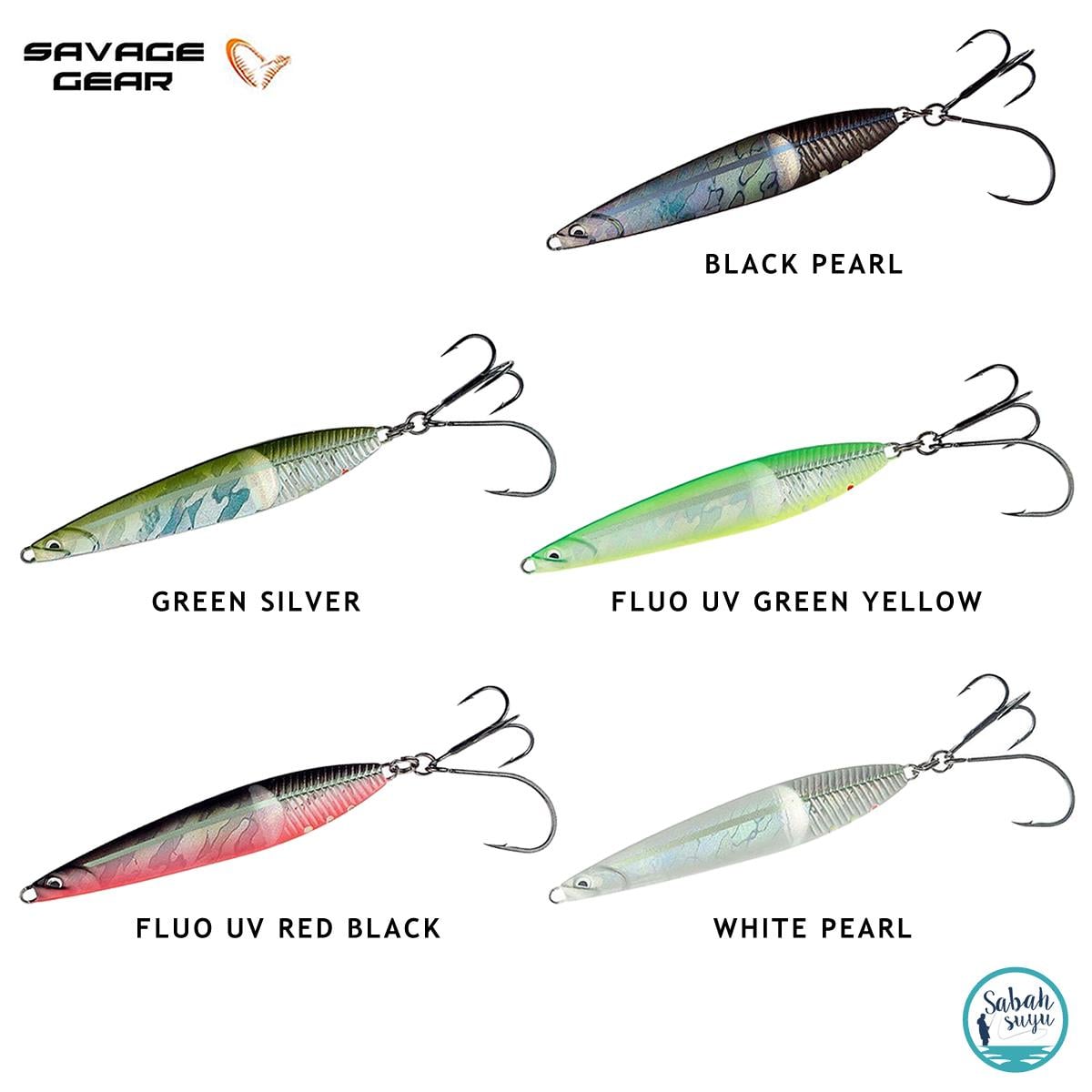 Savage Gear Seeker ISP 98mm 23gr Kaşık Yem Green Silver