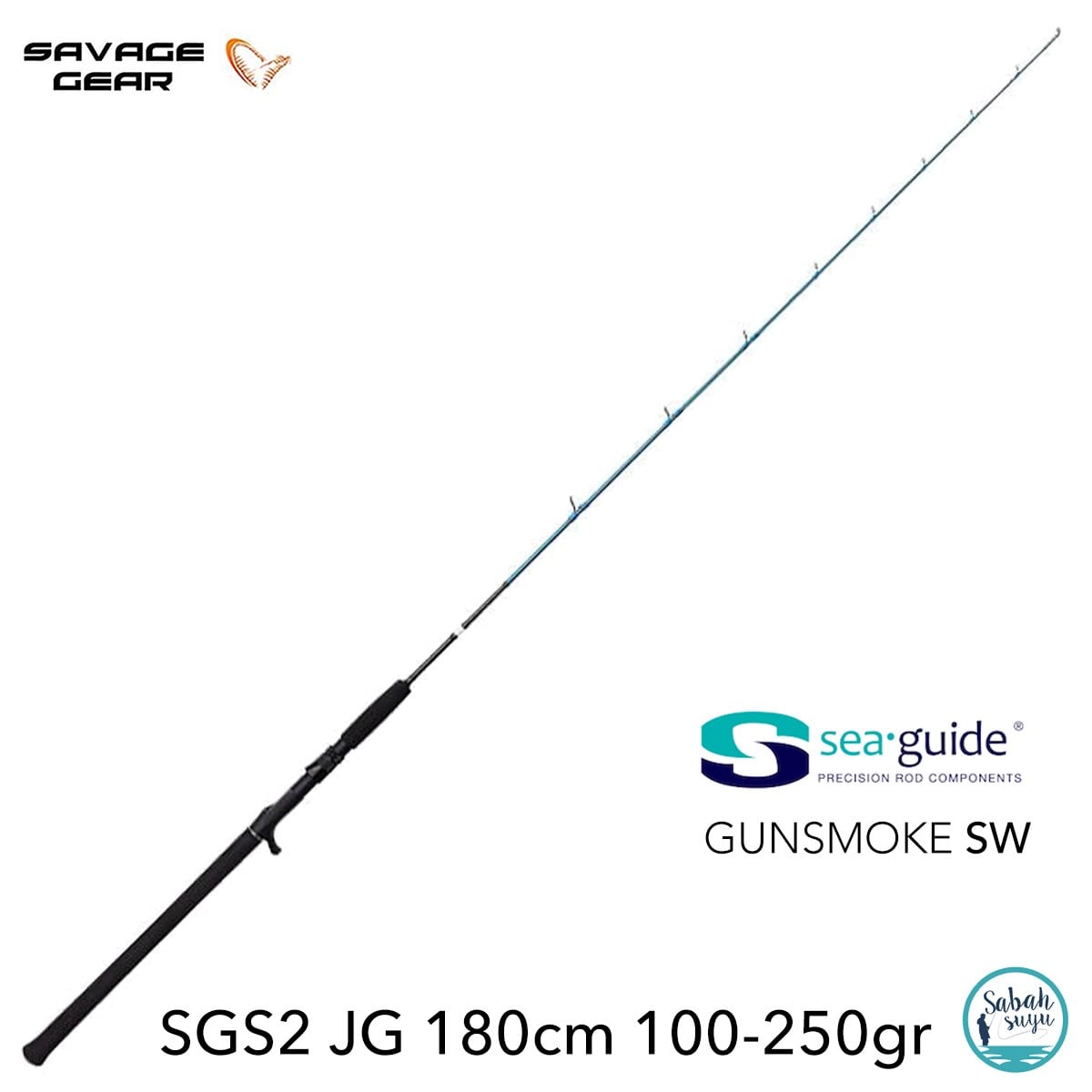Savage Gear SGS2 1.80mt 100-250gr (1P) Tetikli Jigging Kamış