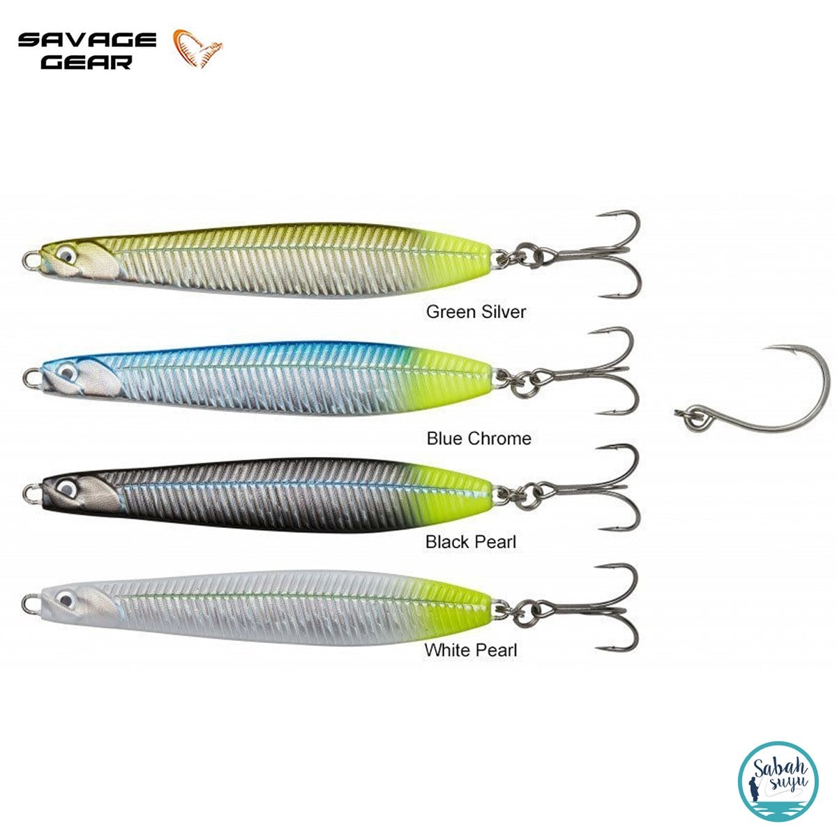 Savage Gear Surf Seeker 10cm 30gr Kaşık Yem Black Pearl