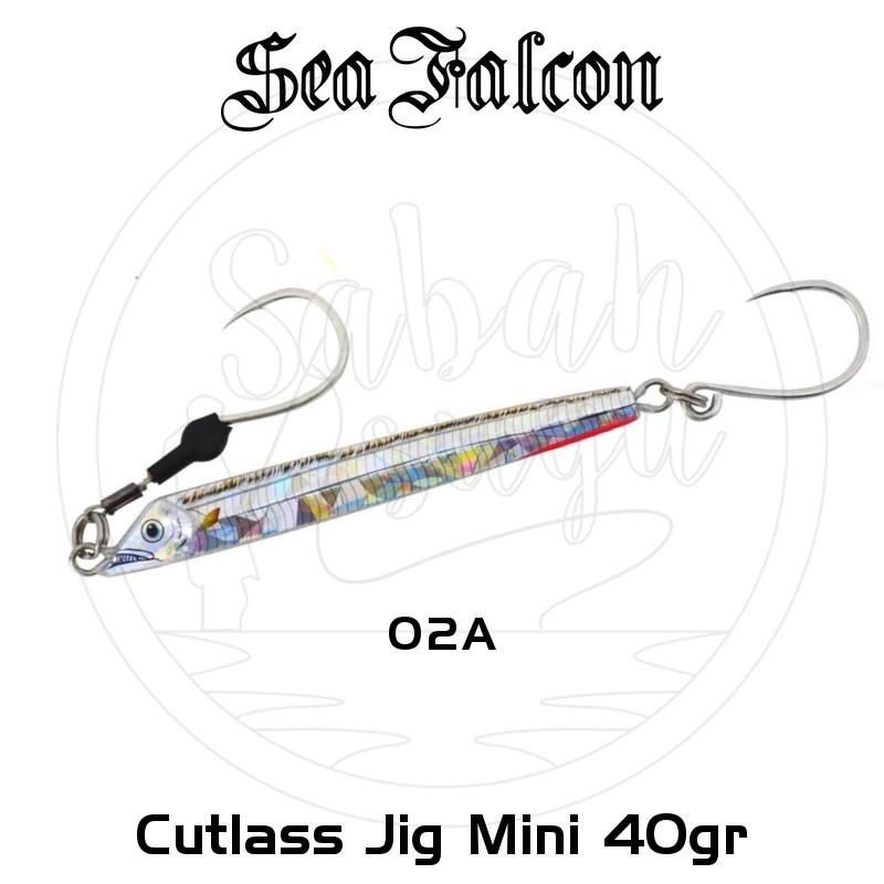 Sea Falcon Cutlass Fish Jig Mini 40gr 02A