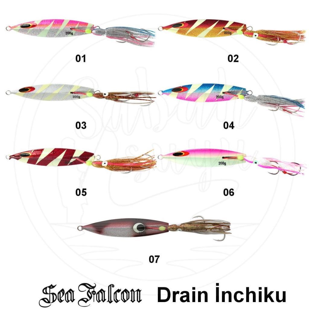 Sea Falcon Drain Inchiku Jig 150gr 07