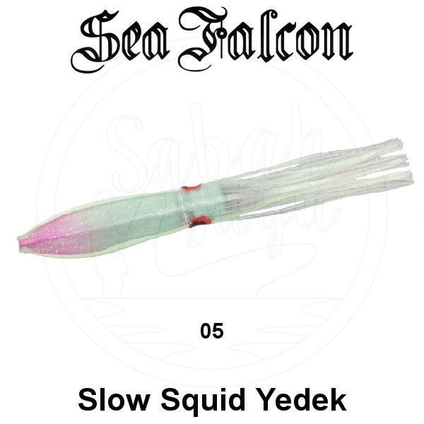 Sea Falcon Slow Squid Yedek Silikon Kalamar 16cm 05