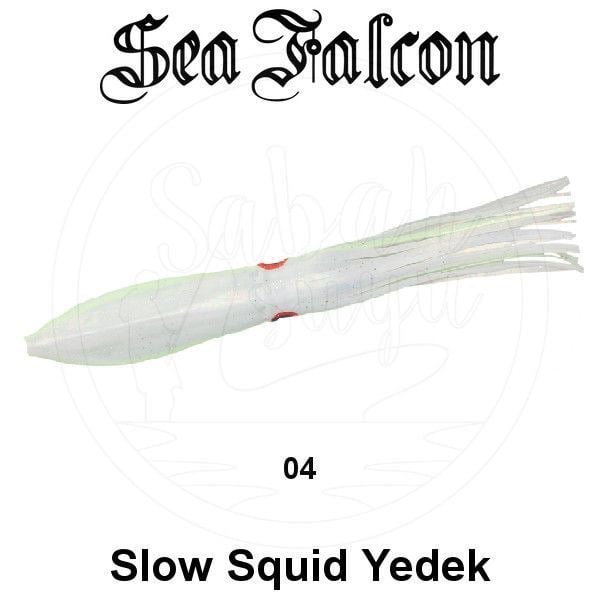 Sea Falcon Slow Squid Yedek Silikon Kalamar 13cm 04