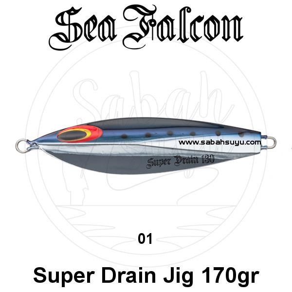 Sea Falcon Super Drain Jig 170gr 01