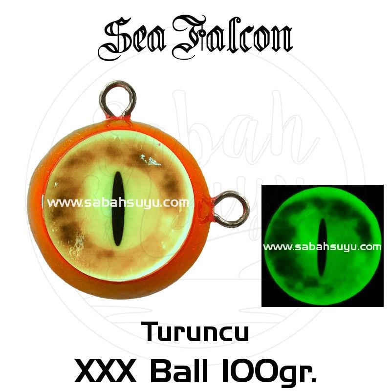 Sea Falcon X Ball Canlı Yem Yüzdürücü Kurşun 100gr. Turuncu