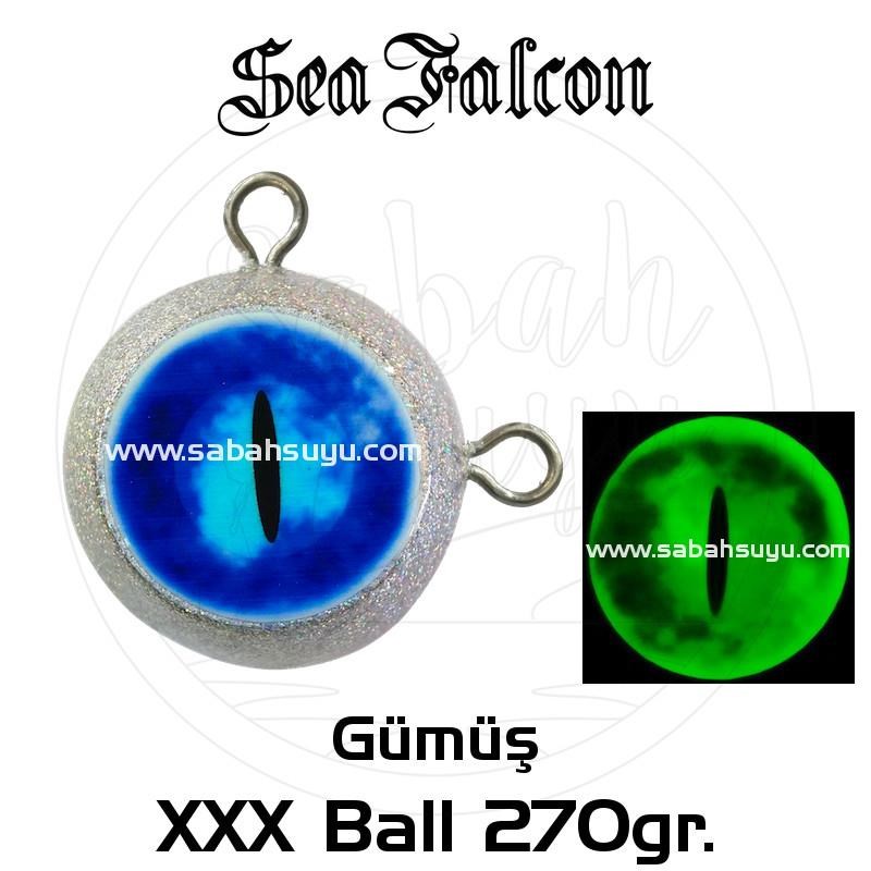 Sea Falcon X Ball Canlı Yem Yüzdürücü Kurşun 270gr. Gümüş