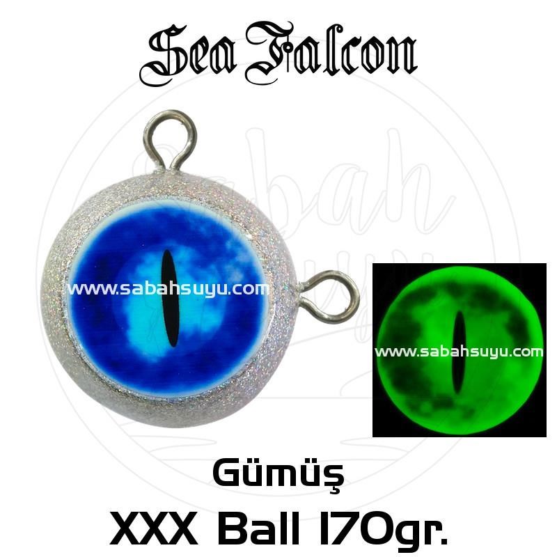 Sea Falcon X Ball Canlı Yem Yüzdürücü Kurşun 170gr. Gümüş