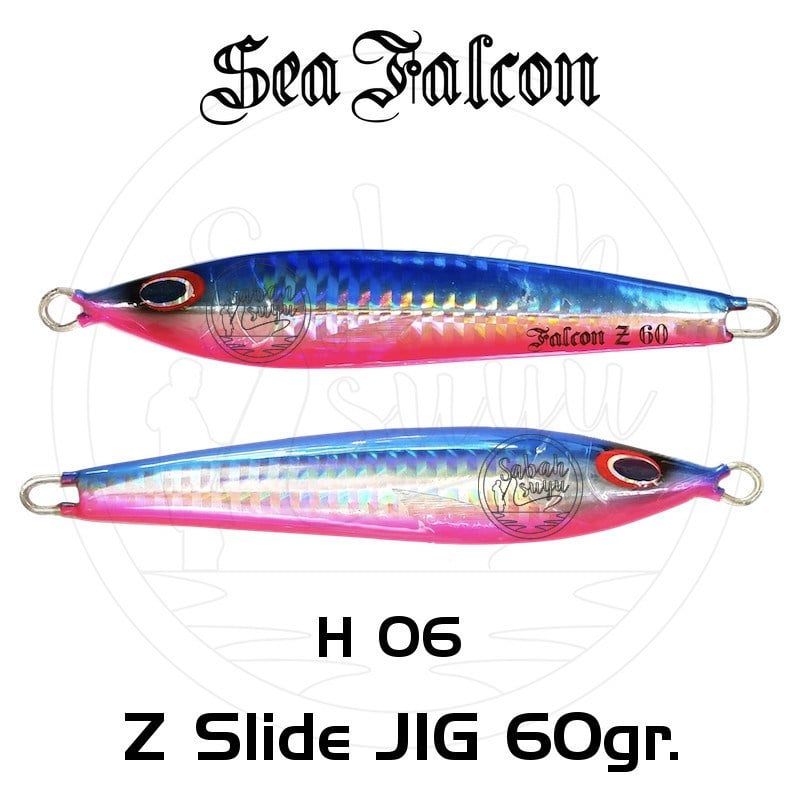 Sea Falcon Z Slide Jig 60gr H 06