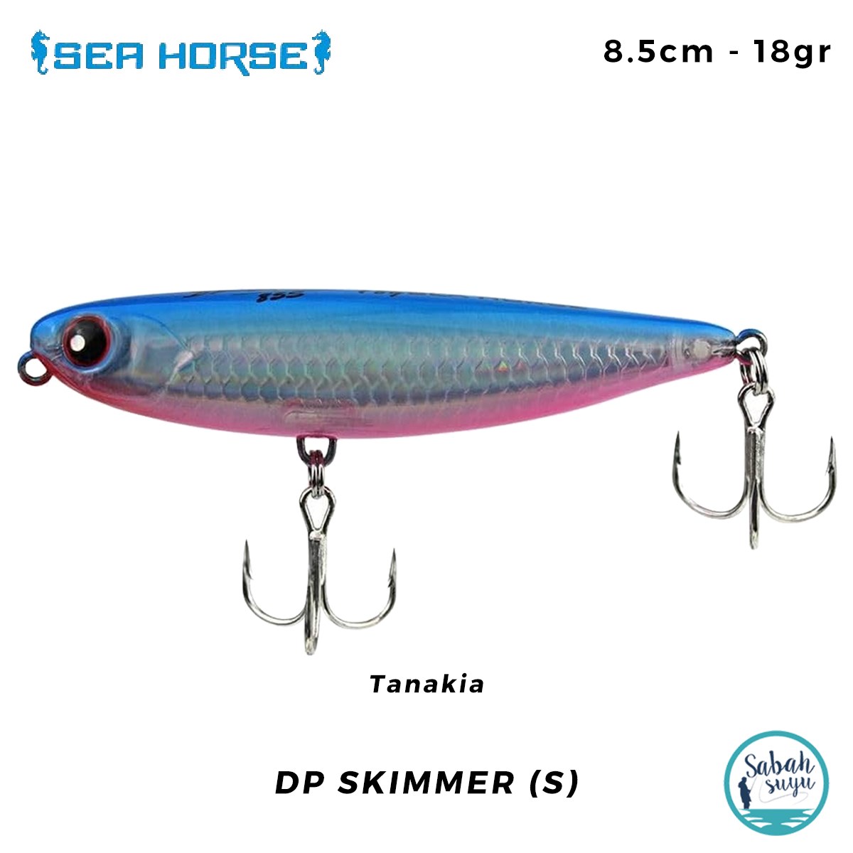 Sea Horse DP Skimmer 85 (S) 8.5cm 18gr Tanakia