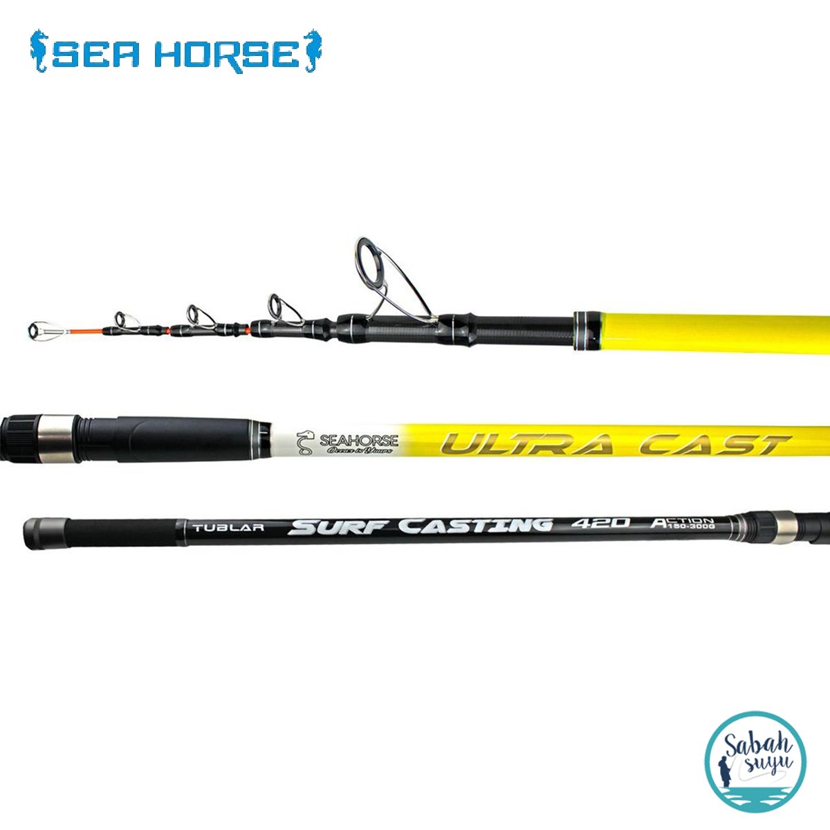 Sea Horse Ultra Cast Surf 4.20mt 150-300gr Teleskopik Surf Kamış